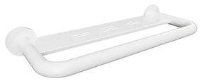 Corrimano con mensola 58x8 cm bianco
