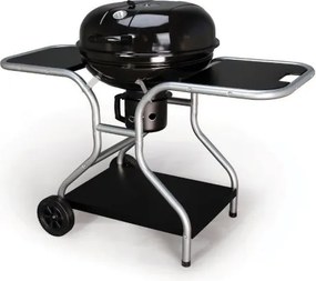 Barbecue A Carbone Diametro 57 Cm Con Termometro E Ripiani Laterali Stromboli