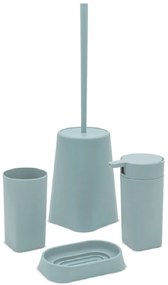 Set 4 Accessori D'Appoggio Feridras "Denver" Acqua Marina