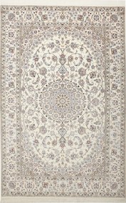 Nain Tappeto 160x240 Beige (Iran) Annodato A Mano
