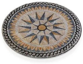 Sottopentola Rotund Mozaic Sughero Ceramica (20 x 20 cm)