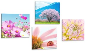 Set di quadri – Tra le braccia della natura