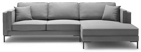 Divano angolare grigio , angolo destro Attilio - Milo Casa