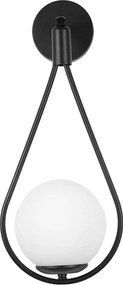 Lampada da parete G093-1W Black White
