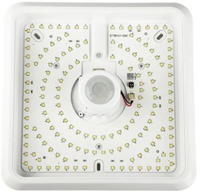 Plafoniera LED con sensore LED/12W/230V 3000/4000/6000K bianco