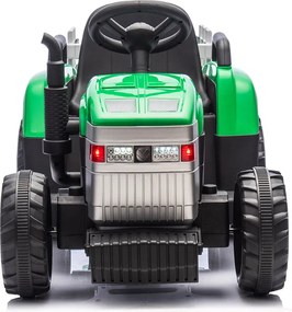 Trattore Elettrico per Bambini 12V con Rimorchio Verde...