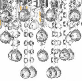 Globo 63040506 - Plafoniera LONDON 5xE14/40W/230V diametro 46 cm cromo lucido