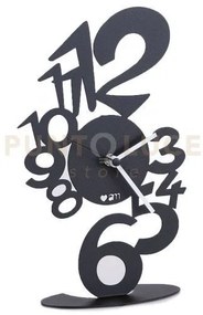 Orologio lup tavolo nero