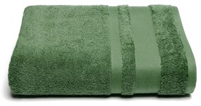 Telo Bagno Soft Verde in Cotone Caleffi