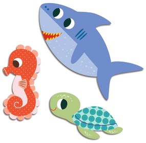 I miei primi adesivi - animali del mare