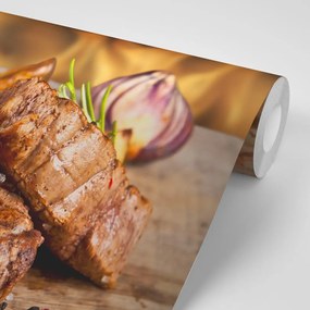 Carta da parati – Bistecca di manzo alla griglia