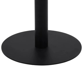 Tavolo da bistrot marrone scuro 80 cm in mdf