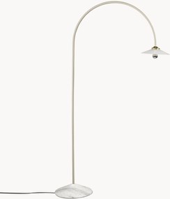 Lampada ad arco fatta a mano con base in marmo Moou