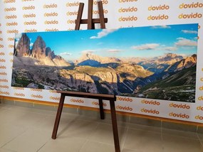 Quadro su tela – Vista spettacolare dalle montagne