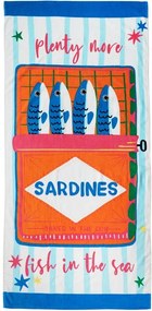 Telo mare in cotone 76x160 cm Sardines – Catherine Lansfield