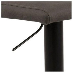 Sgabello da bar color antracite con altezza regolabile (altezza della seduta 78,5 cm) Avanja – Actona