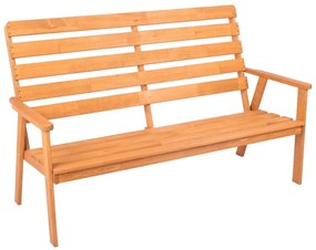 Set da pranzo da giardino in legno massiccio per 4 persone Sylva - Rojaplast