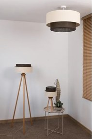 Brilagi - Plafoniera LED STILE BOHO 3xE27/15W/230V Ø 60 cm crema/marrone