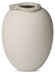 Brim Vase H28 Beige Ceramics - Northern