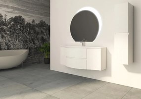 Colonna per mobile bagno Vague BADEN HAUS 2 ante P 38 x L 30 x H 130 cm BIANCO OPACO