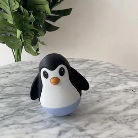 Pinguino oscillante, blu chiaro
