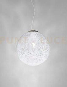 Rina sospensione 35 bianco murrina nickel nero satinato 1 luce atta...