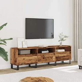 Mobile porta tv legno antico 150x30x44,5 cm legno multistrato