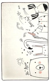 Tappeto per bambini , 100 x 160 cm Be Happy - Conceptum Hypnose