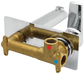 Novaservis - Rubinetto per lavabo da incasso METALIA ECO cromo lucido