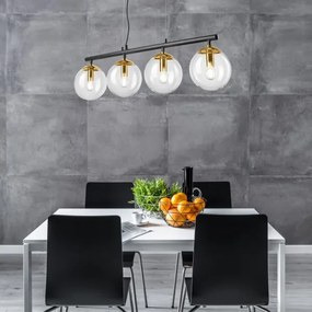 Lampadario a sospensione con filo ELOISE 4xE14/15W/230V