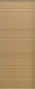 Pannello per porta blindata verniciato rovere L 94  x H 213 cm, Sp 6 mm