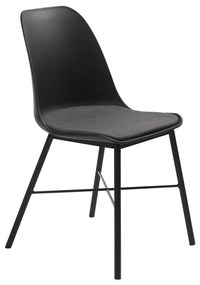 Sedia da pranzo nera Whistler - Unique Furniture