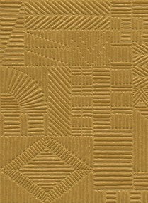 Arte Carta da parati Carvato - Mustard