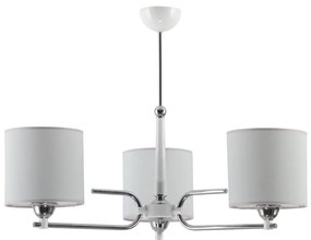 Jupiter 1404 - TW 3 B - Lampadario a sospensione con supporto rigido TWINGO 3xE27/60W/230V