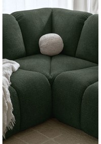 Divano angolare verde scuro (con penisola a sinistra/a L) Shell – Miuform