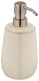 Dispenser per sapone beige in ceramica 430 ml Sirmione – Wenko