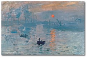 Dipinto - riproduzione 70x45 cm Claude Monet - Wallity