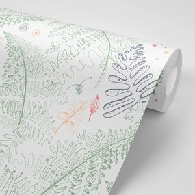 Carta da parati – Foglie delicate di felce