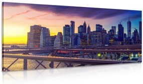 Stampa su tela – Città vivace