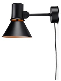 Anglepoise - Type 80™ W1 Applique da Parete con Cavo Opaco Nero Anglepoise