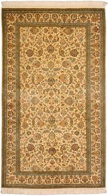 Cashmere Silk Tappeto 160 x 90 Beige (Indian) Annodato A Mano