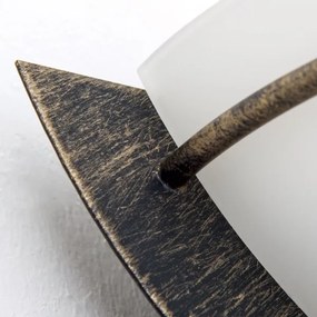 Orion WA 2-1196/1 - Applique FLEUR 1xE14/60W/230V bronzo