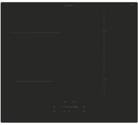 CTP643C/YEP Piano Cottura Induzione 4 Fornelli 59cm Da Incasso Nero - Candy