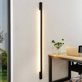 Applique da parete a LED Ivano Arcchio, Nero, Corridoio, Alluminio, Moderno, Applique a LED