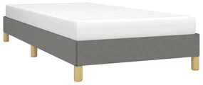 Giroletto grigio scuro 90x190 cm in tessuto