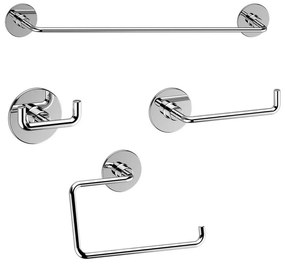 Set di accessori da bagno SENSEA cromato