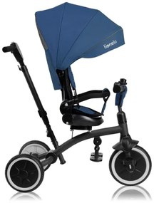Lionelo - Triciclo per bambini TRIS PLUS Blue Denim