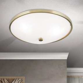 Orion DL 7-531/40 - Plafoniera AIDA 3xE27/60W/230V diametro 40 cm ottone