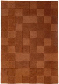 Tappeto in lana fatto a mano Checkerboard