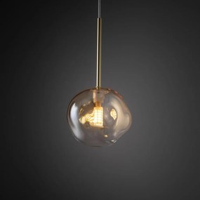 BRILAGI - Lampada a sospensione con cavo VULCANO 1xG9/8W/230V Ø 15 cm oro/beige fumé